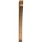 Ekena Millwork Thorton Slat Rough Sawn Bracket, Western Red Cedar, 4"W x 36"D x 48"H BKT04X36X48THR06RWR - alternate 4